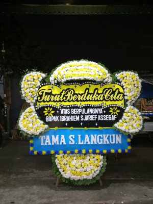 Papan Bunga Duka di Dalung