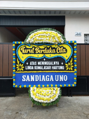 Papan Bunga Duka di Dalung